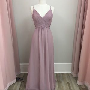Morilee desert rose dress